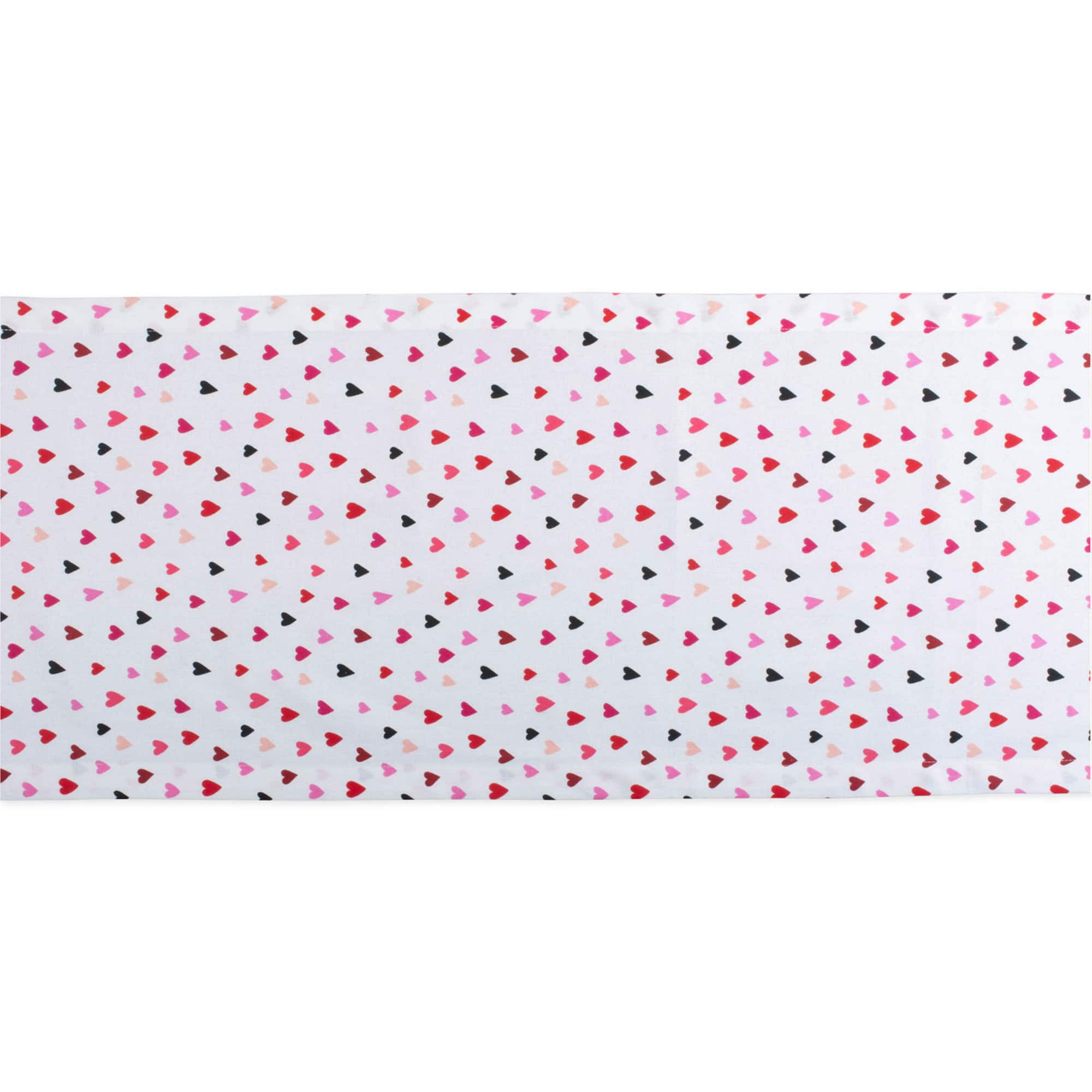 DII® 72" Confetti Hearts Print Table Runner